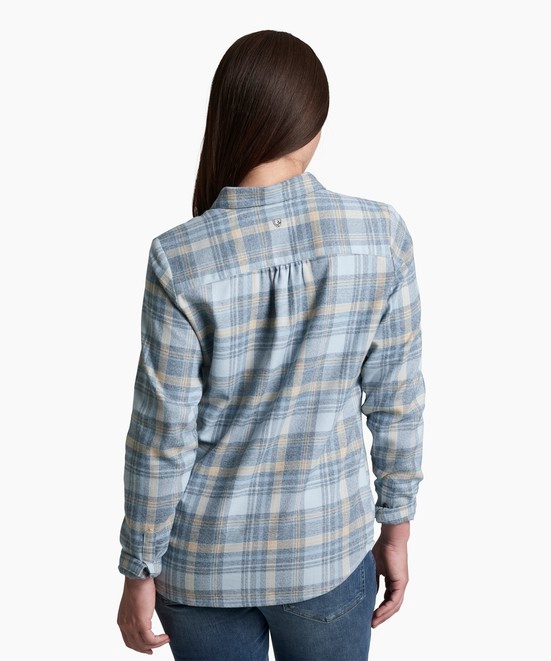KUHL Whisper Flannel Winter Sky Back